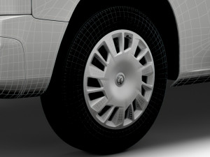 vauxhall combo sportive 2020 wheel Modelo 3D
