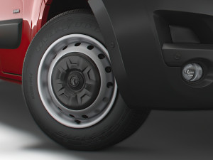 vauxhall movano 2020 wheel Modelo 3D