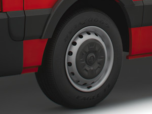 vauxhall movano 2020 wheel Modelo 3D