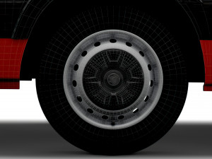vauxhall movano 2020 wheel Modelo 3D