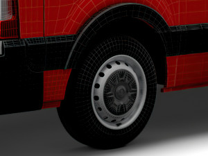vauxhall movano 2020 wheel Modelo 3D