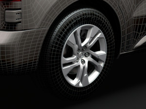 vauxhall vivaro 2020 wheel Modèle 3D