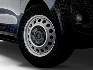 vauxhall vivaro edition 2020 wheel Model 3D