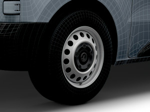 vauxhall vivaro edition 2020 wheel Model 3D