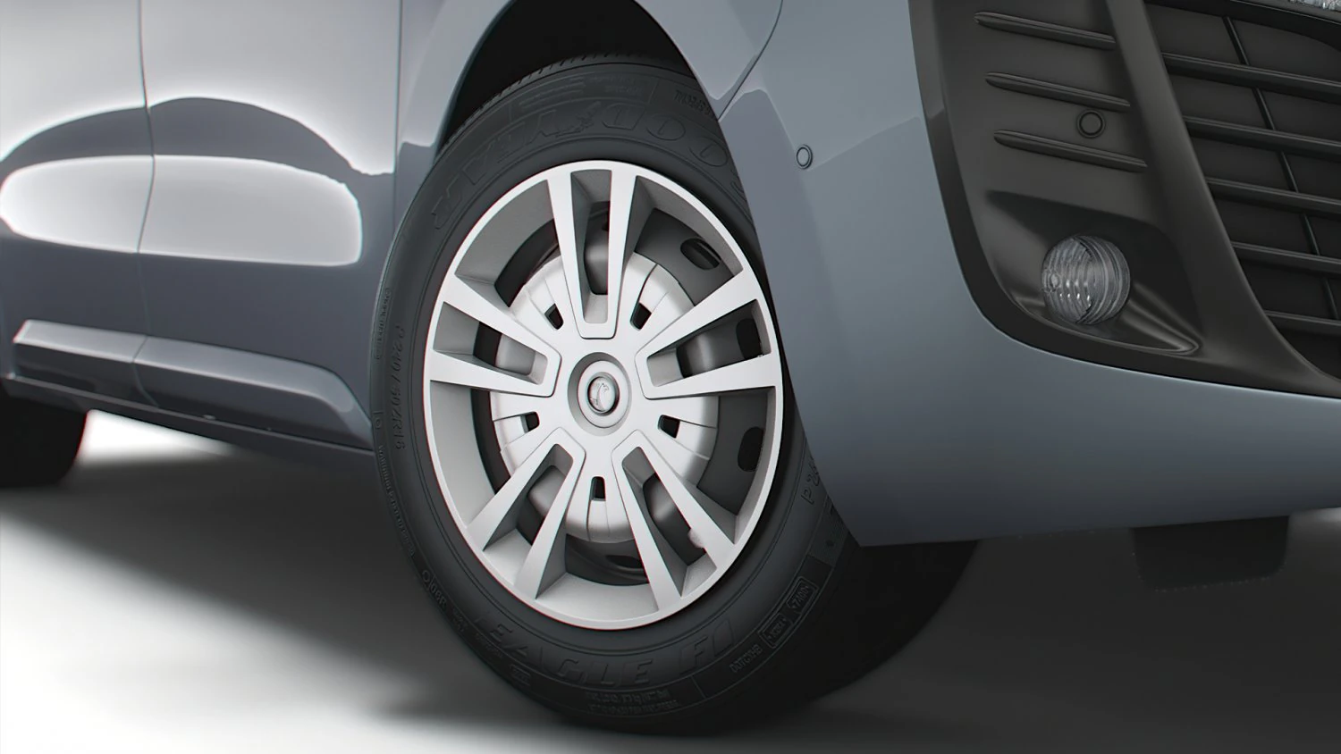 vauxhall vivaro sportive 2020 wheel 3D Model .c4d .max .obj .3ds .fbx .stl .blend 