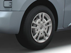 vauxhall vivaro sportive 2020 wheel 3D Model