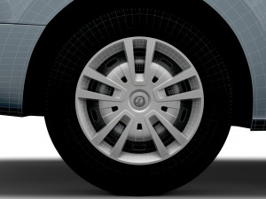vauxhall vivaro sportive 2020 wheel Modelo 3D