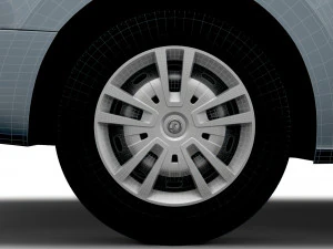 vauxhall vivaro sportive 2020 wheel 3D Model