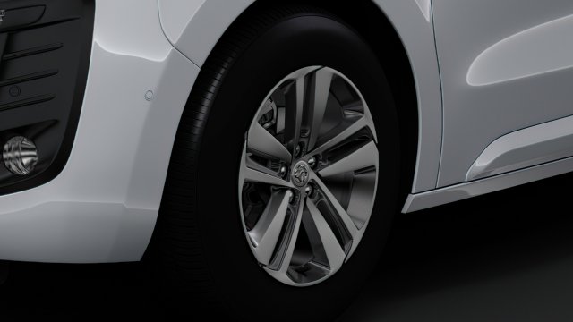 vauxhall zafira life 2019 wheel 3D 模型 .c4d .max .obj .3ds .fbx .stl .blend