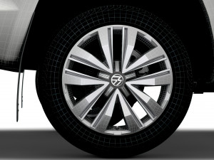 volkswagen amarok 2020 wheel Modello 3D