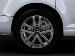 volkswagen caddy 2018 wheel 3D Модель