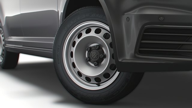volkswagen caddy startline 2020 wheel 3D Model .c4d .max .obj .3ds .fbx .stl .blend 