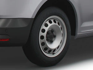 volkswagen caddy startline 2020 wheel 3D Model