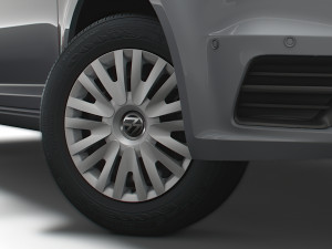 volkswagen caddy trendline 2020 wheel 3D 모델