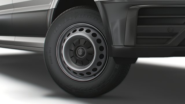 volkswagen crafter startline 2020 wheel 3D Model .c4d .max .obj .3ds .fbx .stl .blend 