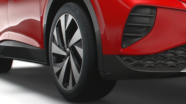 volkswagen id4 1st 2021 wheel 3D Модель .c4d .max .obj .3ds .fbx .stl .blend 
