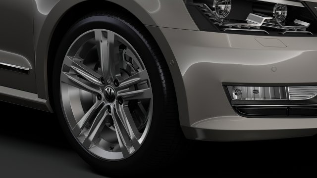 volkswagen passat nms 2016 wheel 3D 模型 .c4d .max .obj .3ds .fbx .stl .blend