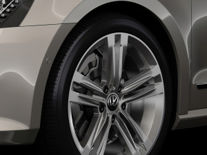 volkswagen passat nms 2016 wheel 3D 模型