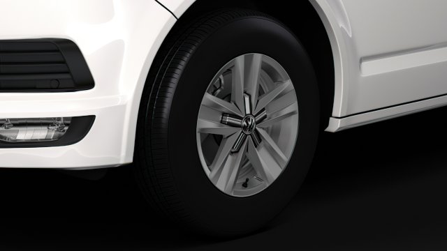 volkswagen transporter highline 2018 wheel Modèle 3D .c4d .max .obj .3ds .fbx .stl .blend 