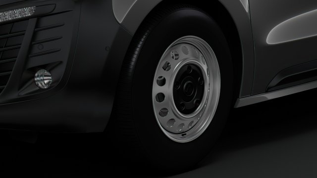 vuaxhall vivaro 2019 wheel 3D Model .c4d .max .obj .3ds .fbx .stl .blend 