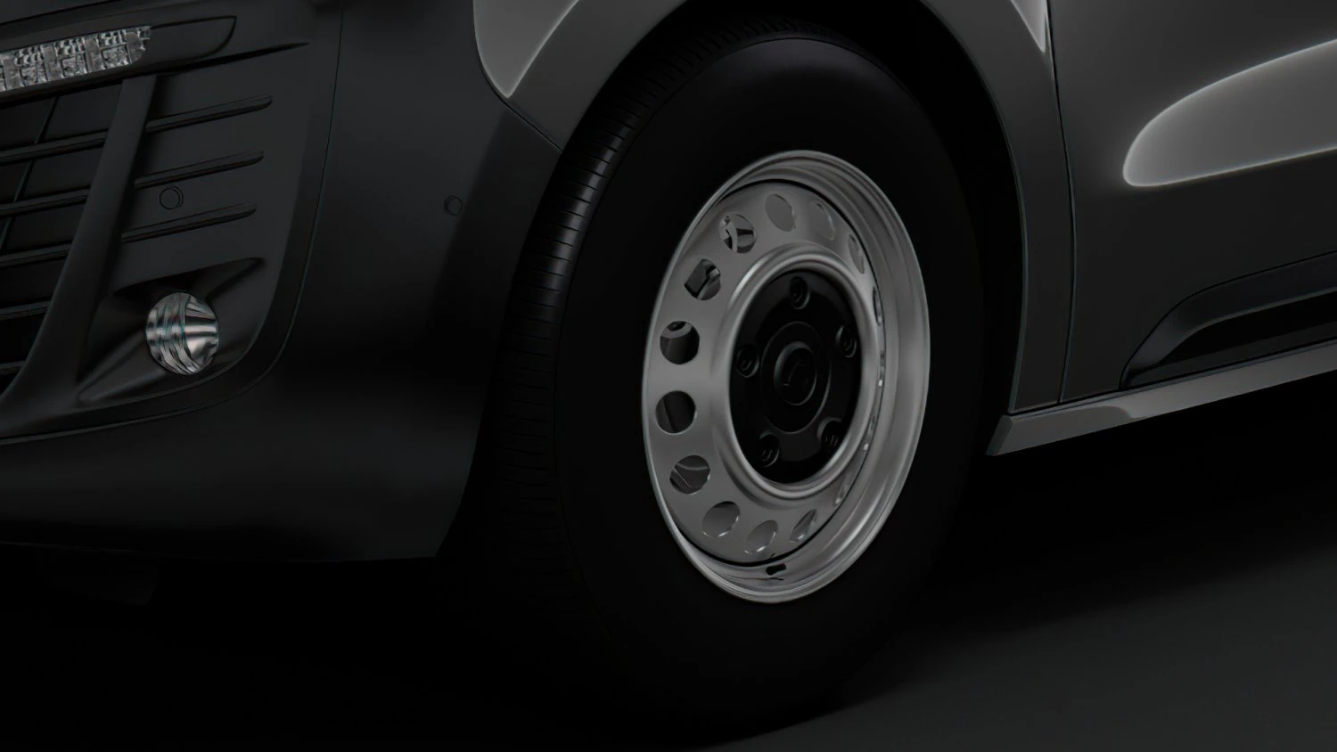 vuaxhall vivaro 2019 wheel 3D Model .c4d .max .obj .3ds .fbx .stl .blend 