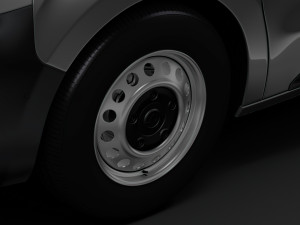 vuaxhall vivaro 2019 wheel 3D Model