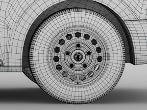 vuaxhall vivaro 2019 wheel 3D Model