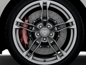 Acura NSX Type S 2022 wheel 3D Model