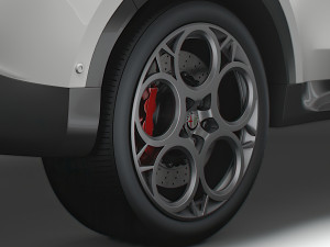 Alfa Romeo Tonale Veloce 965 2022 wheel Modello 3D