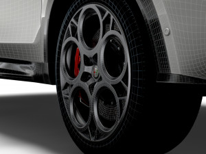 Alfa Romeo Tonale Veloce 965 2022 wheel Modello 3D
