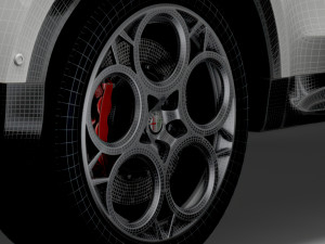 Alfa Romeo Tonale Veloce 965 2022 wheel Modello 3D