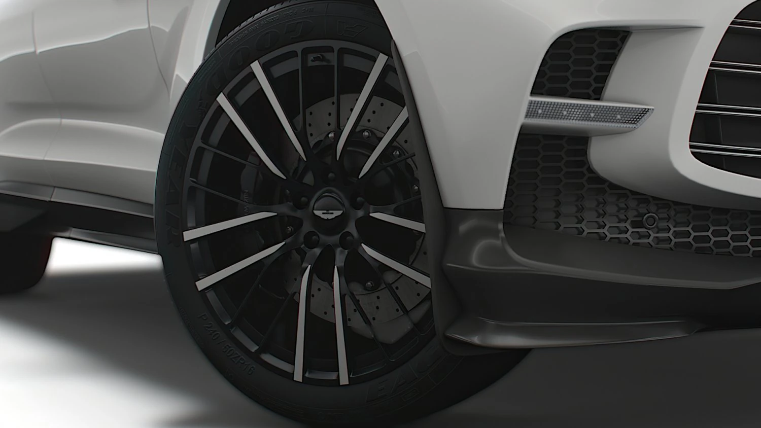 Aston Martin DBX 707 2023 wheel 3D Model .c4d .max .obj .3ds .fbx .stl .blend 