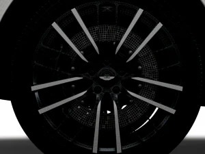 Aston Martin DBX 707 2023 wheel 3D Model