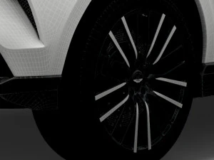 Aston Martin DBX 707 2023 wheel 3D Model
