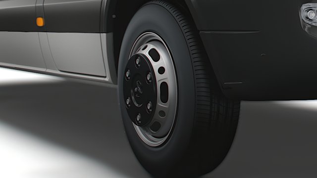 Dodge Sprinter Van 2009 wheel 3Dモデル .c4d .max .obj .3ds .fbx .stl .blend 