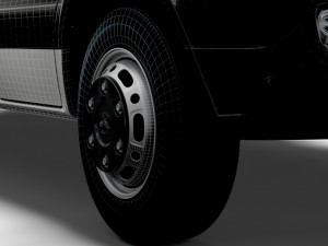 Dodge Sprinter Van 2009 wheel 3Dモデル