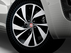 Fiat Ulysse 2022 wheel Modelo 3D