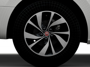 Fiat Ulysse 2022 wheel Modelo 3D