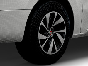 Fiat Ulysse 2022 wheel Modelo 3D