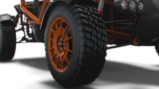 Ariel Nomad 2018 wheel 3D Modell in Autoteile 3DExport