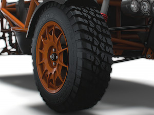 Ariel Nomad 2018 wheel 3D-Modell