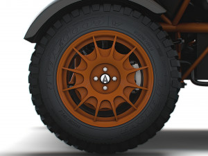 Ariel Nomad 2018 wheel 3D-Modell