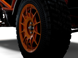 Ariel Nomad 2018 wheel 3D-Modell