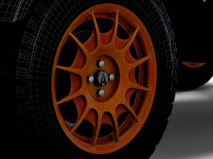 Ariel Nomad 2018 wheel 3D-Modell
