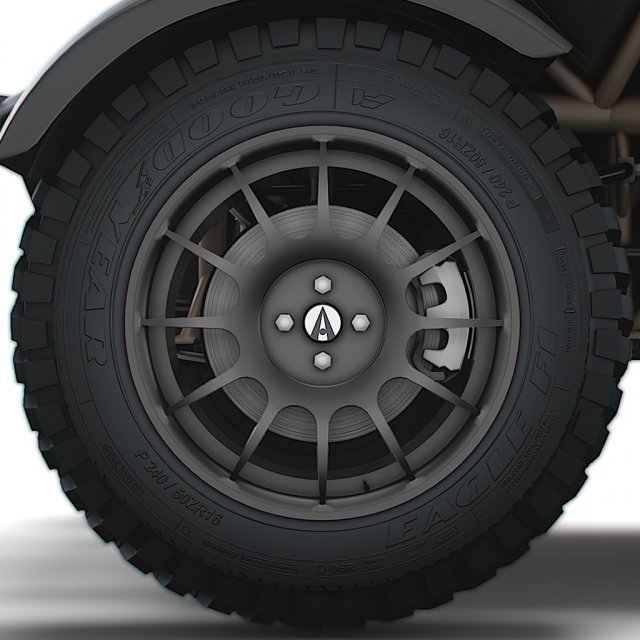 Ariel Nomad 2023 wheel Modello 3D .c4d .max .obj .3ds .fbx .stl .blend 