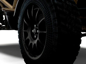 Ariel Nomad 2023 wheel 3D Model