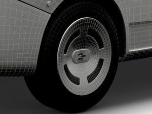 Generic EV Mid Van 2023 wheel 3D Модель