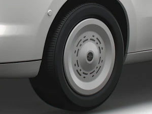Generic EV Small Van 2023 wheel 3D Model