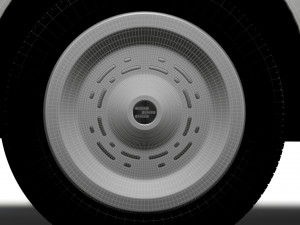 Generic EV Small Van 2023 wheel 3D Модель