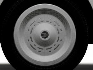 Generic EV Small Van 2023 wheel 3D Model